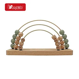 Wholesale Early Educational Balancing Game Wooden Stacking Blocks For Kids W11F115